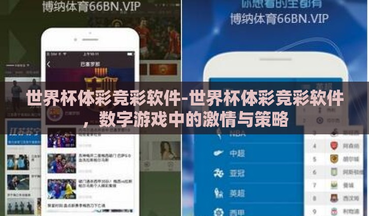 世界杯体彩竞彩软件-世界杯体彩竞彩软件,数字游戏中的激情与策略 世界杯体彩竞彩软件-世界杯体彩竞彩软件,数字游戏中的激情与策略
