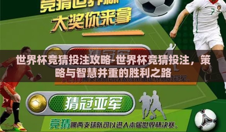 世界杯竞猜投注攻略-世界杯竞猜投注，策略与智慧并重的胜利之路