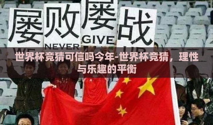世界杯竞猜可信吗今年-世界杯竞猜，理性与乐趣的平衡